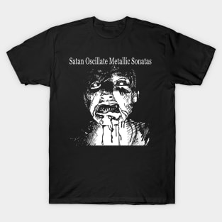 Satan Oscillate Metallic Sonatas - Horror Comic T-Shirt